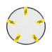 Spikeball Roundnet Single Set Schwarz Gelb Spikeball Roundnet Single Set Schwarz Gelb