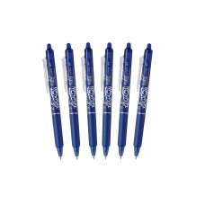 Pilot Gelschreiber FlowPack FriXion Clicker 6 Stück, Blau
