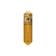 Nostalgic Art Thermometer Wer Bier trinkt 6.5 x 28 cm