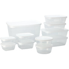 FURBER Vorratsbehälter 11-teilig Transparent FURBER Vorratsbehälter 11-teilig Transparent