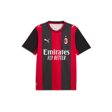 PUMA ACM Heimtrikot Replik Schwarz/Rot, Grösse: XL