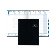 Simplex Geschäftsagenda Manager timer 2027 208 x 258 mm Schwarz Simplex Geschäftsagenda Manager timer 2027 208 x 258 mm Schwarz