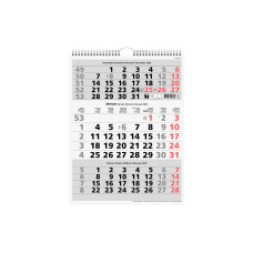Simplex Wandkalender 2027 3M/1S Rot 31 x 40 cm Simplex Wandkalender 2027 3M/1S Rot 31 x 40 cm