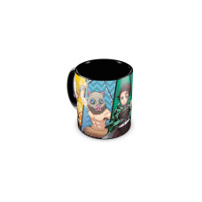 Grupo Erik Universaltasse Demon Slayer 350 ml, Schwarz/Mehrfarbig Grupo Erik Universaltasse Demon Slayer 350 ml, Schwarz/Mehrfarbig