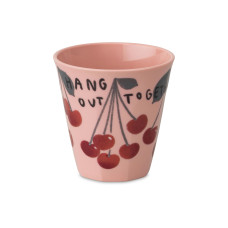 Koziol Trinkbecher Nora M Juicies Cherry 300 ml, 1 Stück, Rosa