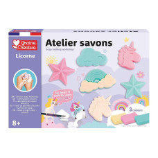 Graine Créative Graine Créative Seifenworkshop Einhorn Set 5-teilig