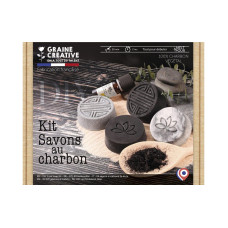 Graine Créative Seifen-DIY-Set Kohle Aktivkohle Seifenherstellungsset