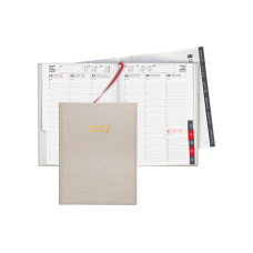 Biella Geschäftsagenda Orario Kein, 2027, Beige Biella Geschäftsagenda Orario Kein, 2027, Beige