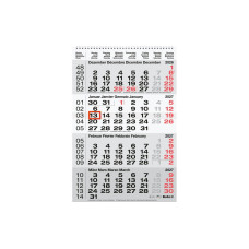 Biella 4-Monats-Kalender Papier 31 x 47 cm Weiss Biella 4-Monats-Kalender Papier 31 x 47 cm Weiss