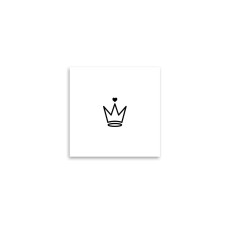 minink Tattoo Krone mit Herz Grösse: S (1.2 cm x 1.6 cm) minink Tattoo Krone mit Herz Grösse: S (1.2 cm x 1.6 cm)