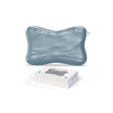 Smartsleep Kopfkissenbezug Recovery-Seide 50 x 32 cm, Blau/Grau