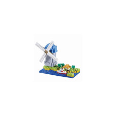 BRIXIES Bausteinmodell Windmühle aus 203 Bausteinen BRIXIES Bausteinmodell Windmühle aus 203 Bausteinen