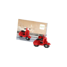 BRIXIES Bausteinmodell Motorroller aus 101 Bausteinen BRIXIES Bausteinmodell Motorroller aus 101 Bausteinen