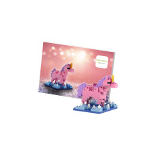BRIXIES Bausteinmodell Einhorn aus 106 Bausteine BRIXIES Bausteinmodell Einhorn aus 106 Bausteine