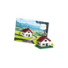 BRIXIES Bausteinmodell Haus aus 137 Bausteinen BRIXIES Bausteinmodell Haus aus 137 Bausteinen