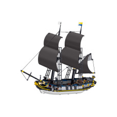 Brixies Plus Piraten Schiff gross Brixies Plus Piraten Schiff gross