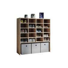 VCM Schuhschrank «Hinsol XL» 92 x 99 cm, Beige