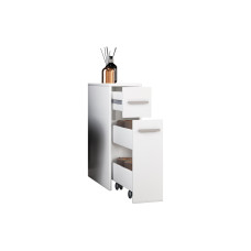 VCM Badezimmerregal Zalo 20 x 61 cm, Weiss