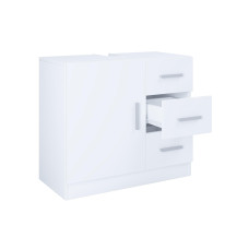 VCM Waschbeckenunterschrank Zalo XL 63 x 56 cm, Weiss VCM Waschbeckenunterschrank Zalo XL 63 x 56 cm, Weiss