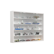 VCM Vitrine Agisa L 77 x 60 cm, Weiss VCM Vitrine Agisa L 77 x 60 cm, Weiss
