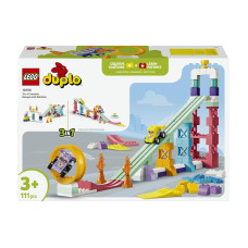LEGO® DUPLO® Kreative Sprungschanzen, kleine Flitzer 3‑in‑1 10478