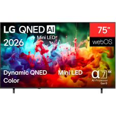 LG TV QNED7EB3A.AVS 75, 3840 x 2160 (Ultra HD 4K), QNED LG TV QNED7EB3A.AVS 75, 3840 x 2160 (Ultra HD 4K), QNED