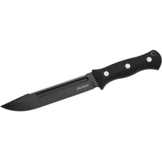 Herbertz Outdoor- und Survivalmesser D2 schwarz G10