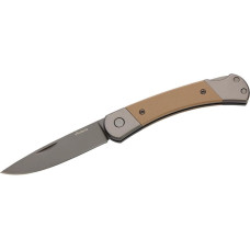 Herbertz Taschenmesser Titanbeschichtung Grey D2, Medium, Sand