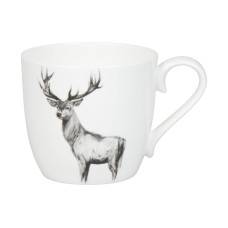 Könitz Kaffeebecher Hirsch 425 ml, 1 Stück, Weiss Könitz Kaffeebecher Hirsch 425 ml, 1 Stück, Weiss
