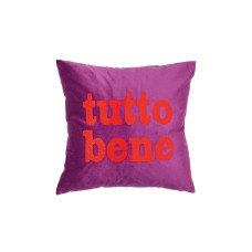 pad Kissen Letters Tutto Bene Berry Beere , 45 x 45 cm pad Kissen Letters Tutto Bene Berry Beere , 45 x 45 cm