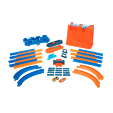 Hot Wheels Track Builder Deluxe Stunt Box mit Aufbewahrungsbox Hot Wheels Track Builder Deluxe Stunt Box mit Aufbewahrungsbox