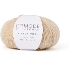 Mode at Rowan Wolle Alpaca Wool 50 g, 116 m, Beige