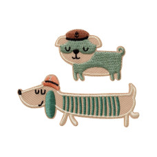 Mono-Quick Aufnäher Hunde Maritim 1 Stück Mono-Quick Aufnäher Hunde Maritim 1 Stück