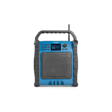 Audizio Temi-XL Jobsite Portables DAB+/FM Radio mit Akku, IP54 Blau Audizio Temi-XL Jobsite Portables DAB+/FM Radio mit Akku, IP54 Blau