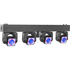BeamZ ShowBar GO Shine Lichtleiste mit 4 Moving Heads