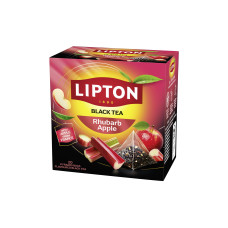 Lipton Teebeutel Schwarztee Apple Rhubarb 20 Stück Lipton Teebeutel Schwarztee Apple Rhubarb 20 Stück