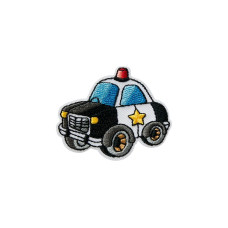 Mono-Quick Applikation Polizeiauto | Mono-Quick 1 Stück Mono-Quick Applikation Polizeiauto | Mono-Quick 1 Stück
