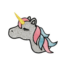 Mono-Quick Applikation Einhorn Glitzer | Mono-Quick 1 Stück