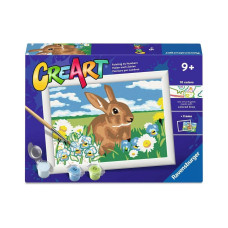 Ravensburger Malen nach Zahlen CreArt – Süsses Häschen Ravensburger Malen nach Zahlen CreArt – Süsses Häschen