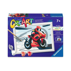 Ravensburger Malen nach Zahlen CreArt – Motorradfahrer Ravensburger Malen nach Zahlen CreArt – Motorradfahrer