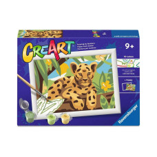 Ravensburger Malen nach Zahlen CreArt – Baby Leopard Ravensburger Malen nach Zahlen CreArt – Baby Leopard