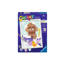 Ravensburger Malen nach Zahlen CreArt – Badender Pudel Ravensburger Malen nach Zahlen CreArt – Badender Pudel