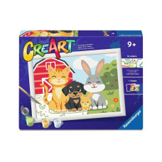 Ravensburger Malen nach Zahlen CreArt – Animal Parade Ravensburger Malen nach Zahlen CreArt – Animal Parade
