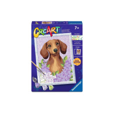 Ravensburger Malen nach Zahlen CreArt – Dachshund Lilac Ravensburger Malen nach Zahlen CreArt – Dachshund Lilac