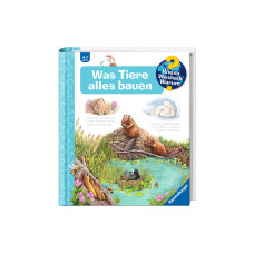 Ravensburger WWW66: Was Tiere alles bauen Sachbuch Ravensburger WWW66: Was Tiere alles bauen Sachbuch