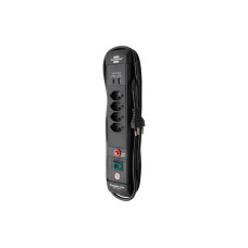 Brennenstuhl Premium-Line 4-fach USB-C PD 30W USB-A 18W Schwarz 3 m