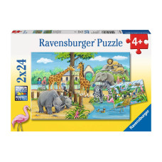 Ravensburger Puzzle Willkommen im Zoo 2 x 24 Teile Ravensburger Puzzle Willkommen im Zoo 2 x 24 Teile