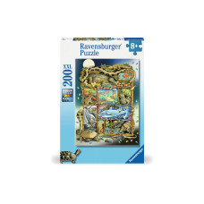 Ravensburger Puzzle Reptilien im Regal 200 XXL Teile Ravensburger Puzzle Reptilien im Regal 200 XXL Teile