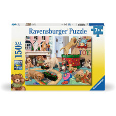 Ravensburger Puzzle Verspielte Welpen 150 XXL Teile Ravensburger Puzzle Verspielte Welpen 150 XXL Teile