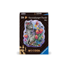 Ravensburger Holz-Puzzle Lovely Cat 150 Teile